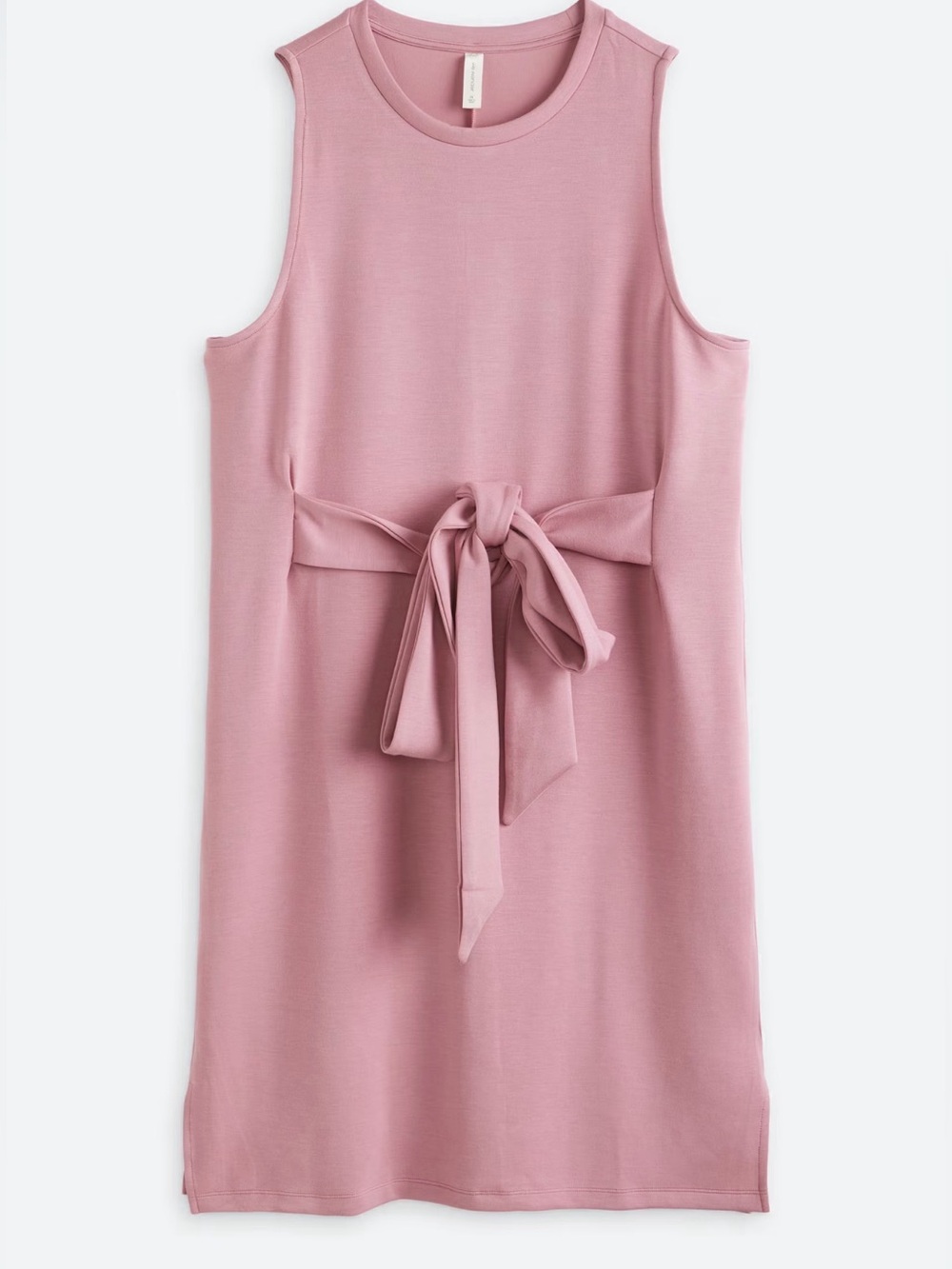We Wander Performaluxe Tie Waist Dress Purple Large NWT STITCH FIX
